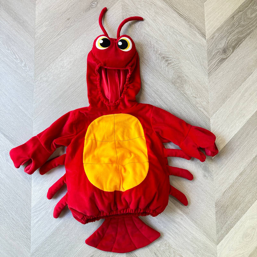 Lobster Costume Baby 9-12 Months Plush Halloween